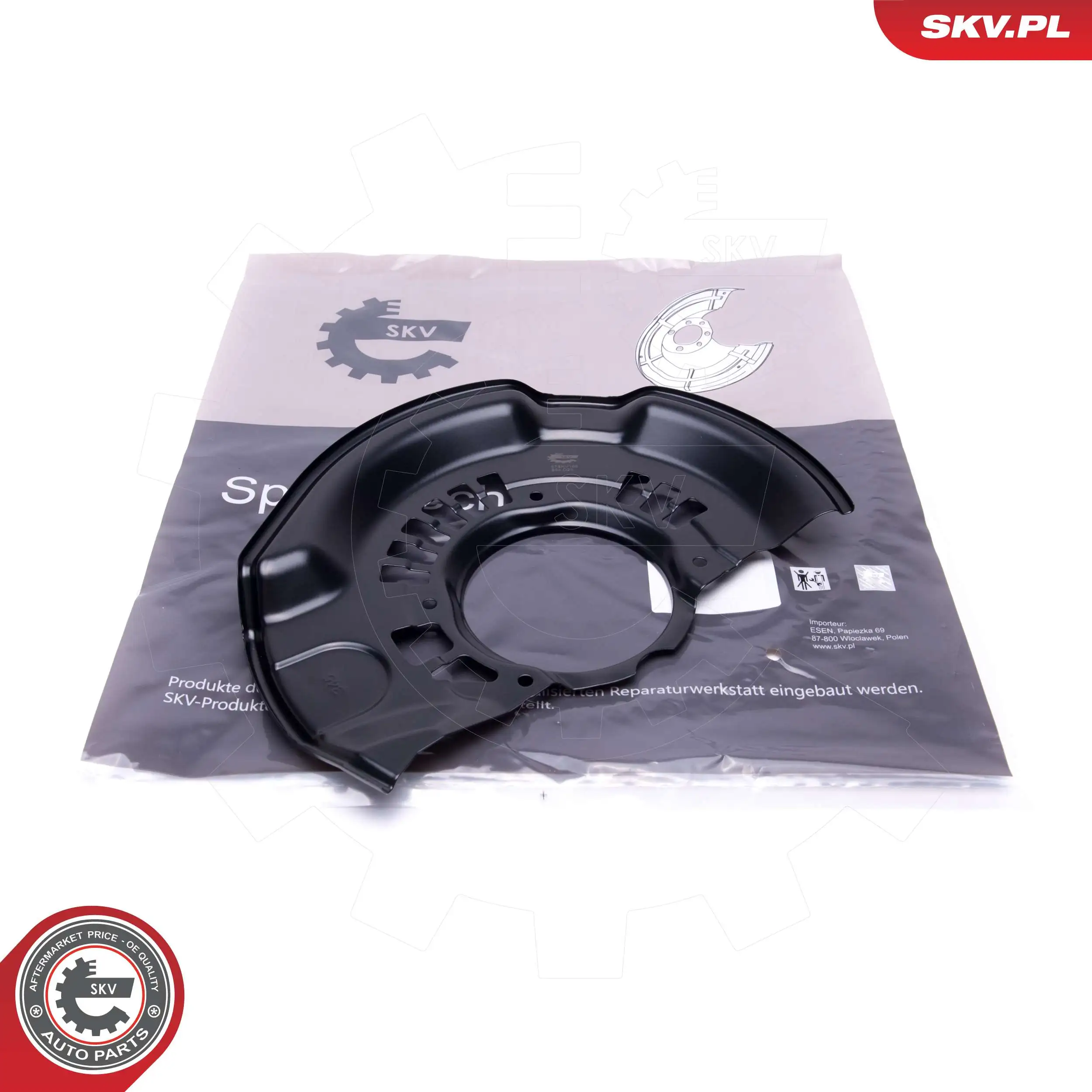 Splash Guard, brake disc